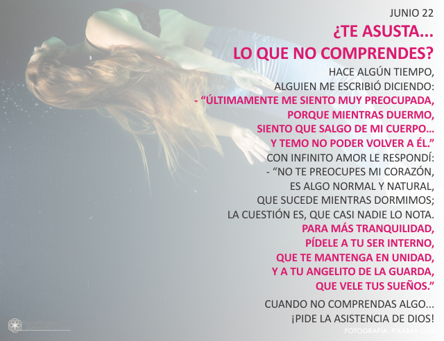 ¿Te asusta... lo que no comprendes?